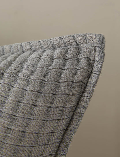 Taie d'oreiller matelassée en coton Somerset