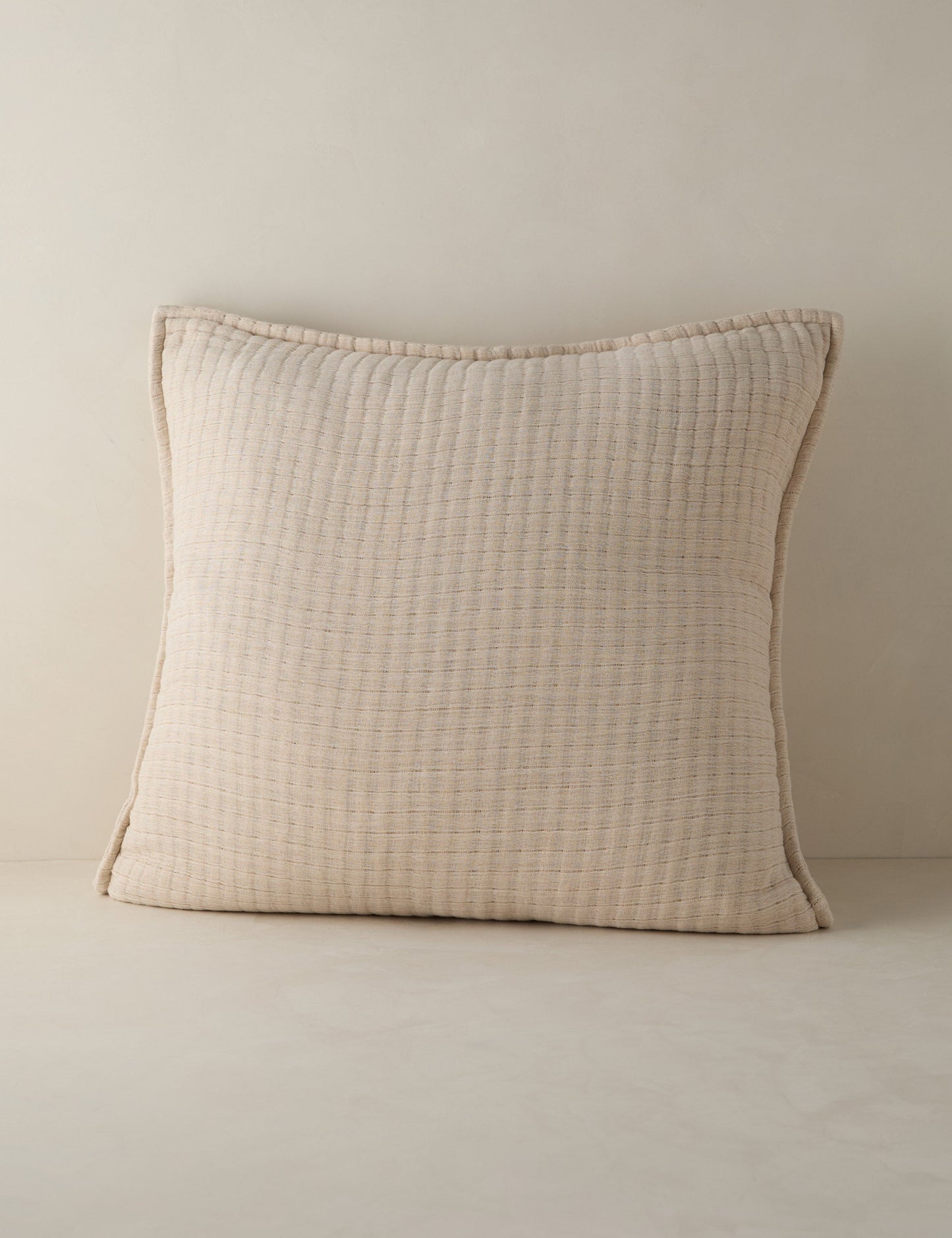 Taie d'oreiller matelassée en coton Somerset