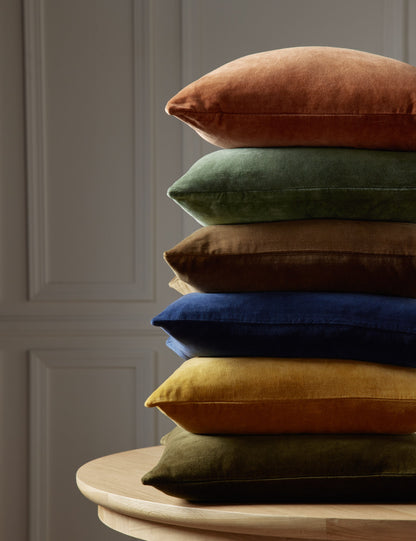 Oreiller en velours Charlotte