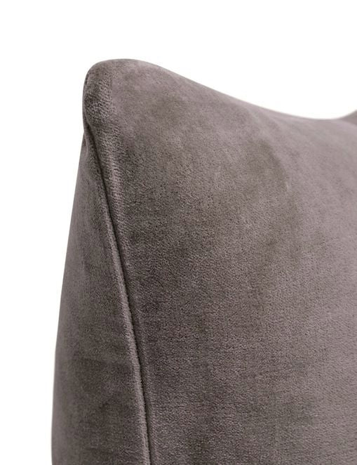 Coussin lombaire Charlotte en velours