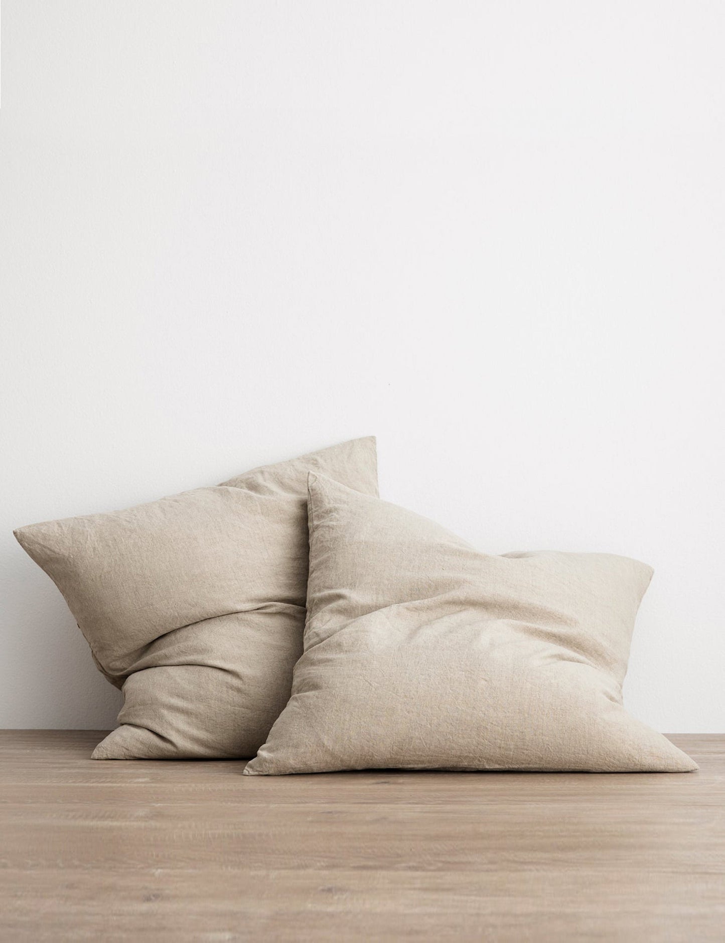 Taies d'oreiller en lin européen (lot de 2) de Cultiver