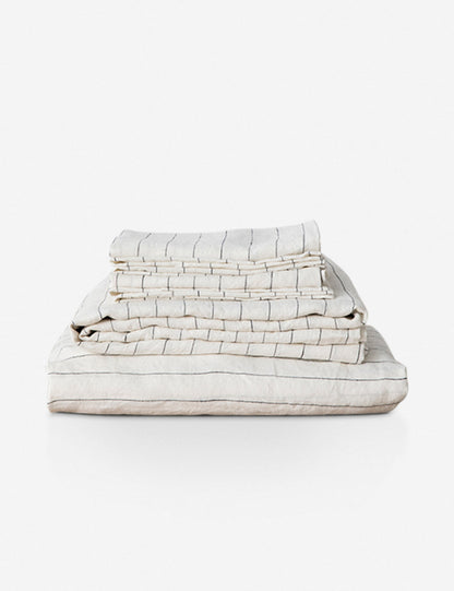 Ensemble de draps en lin européen de Cultiver