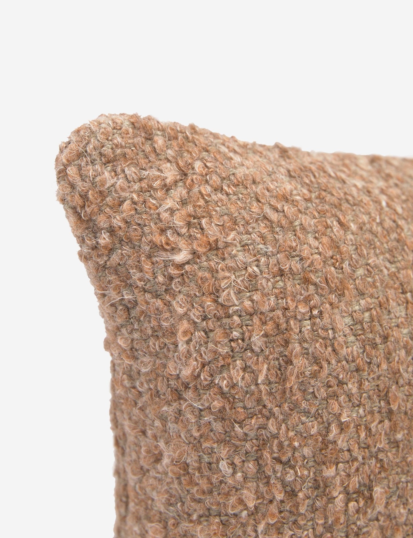 Oreiller en lin bouclé Manon