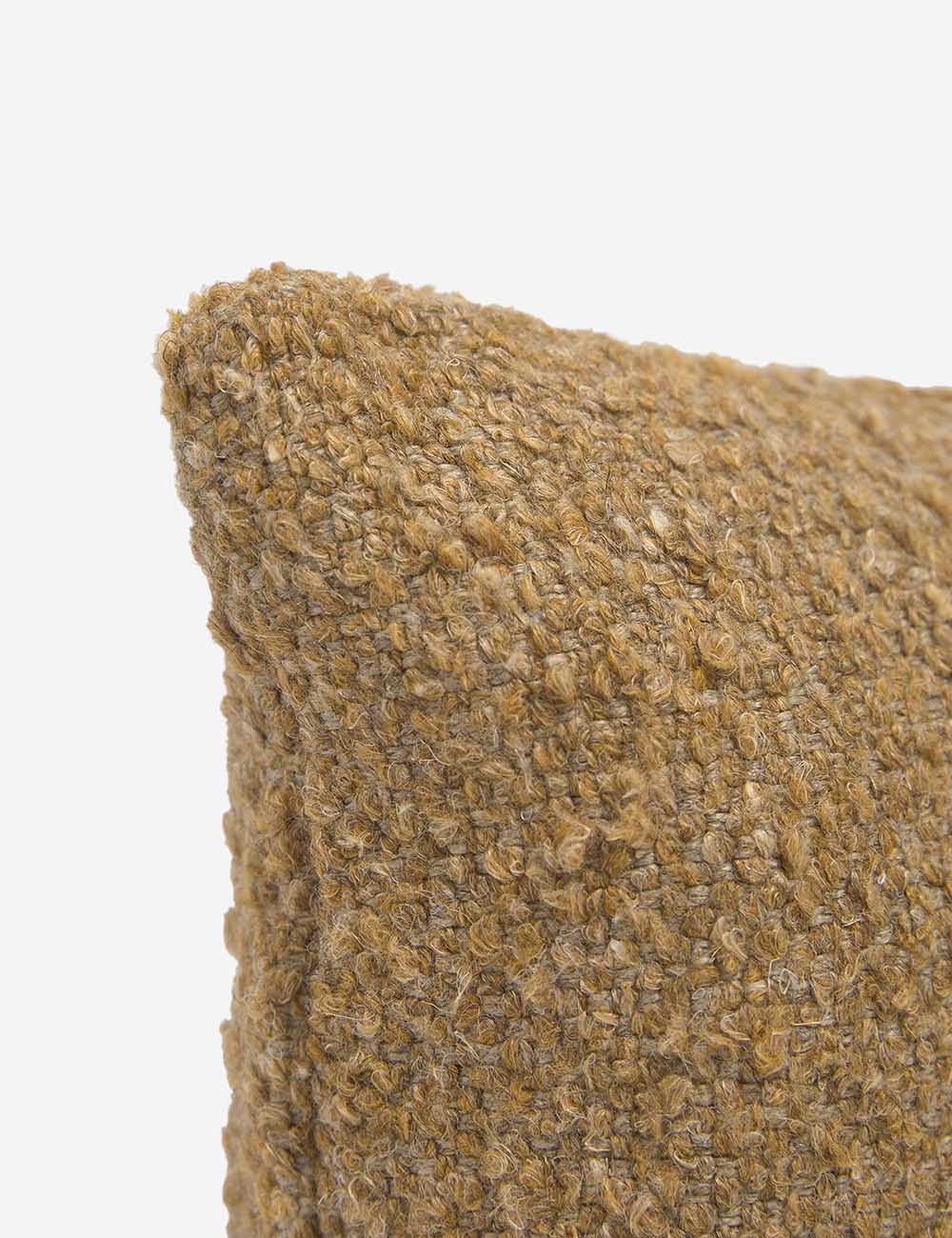 Oreiller en lin bouclé Manon