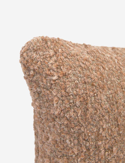 Oreiller en lin bouclé Manon