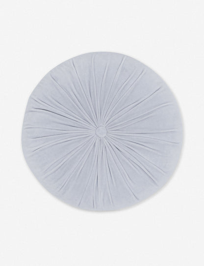 Coussin rond en velours Monroe