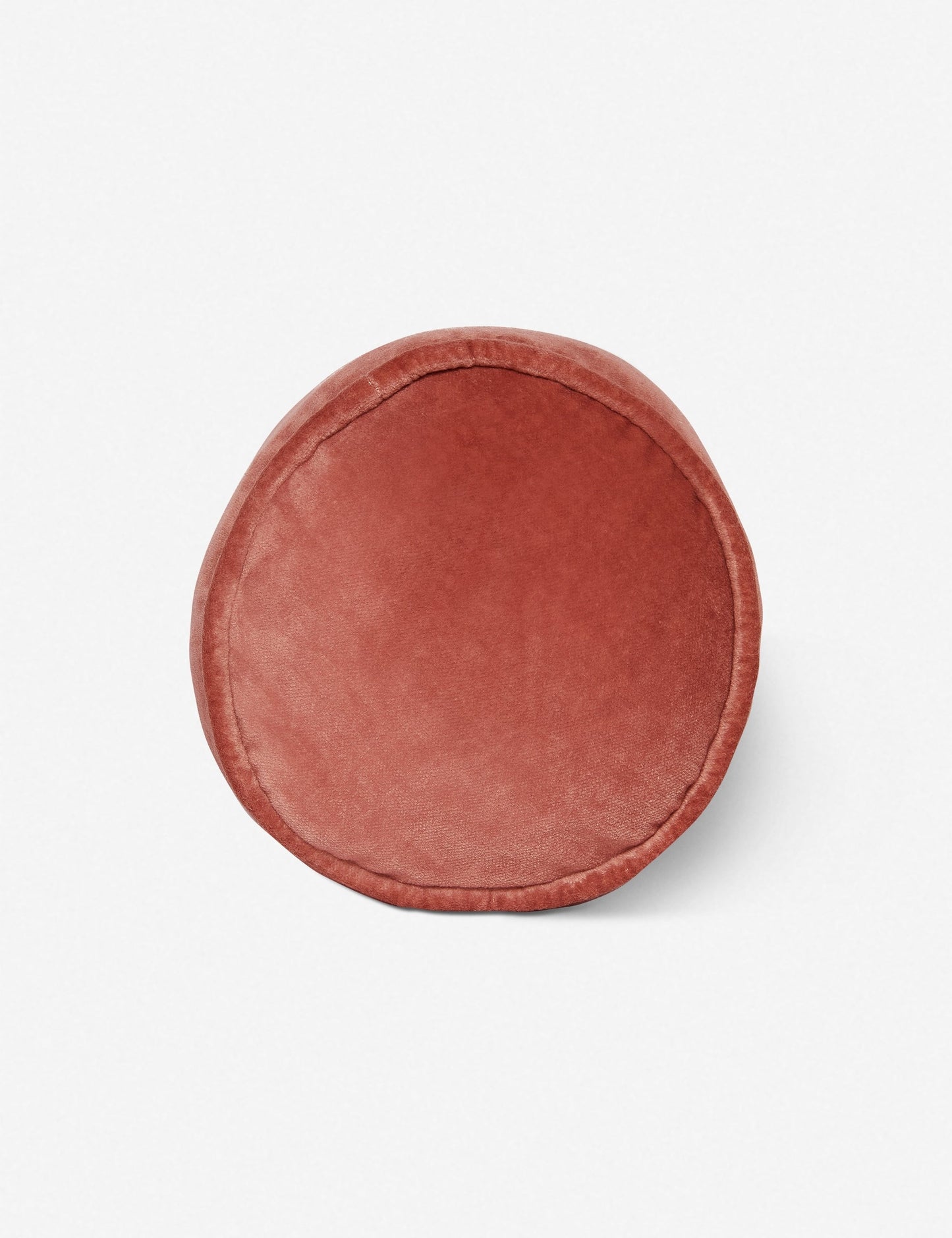 Coussin traversin en velours Sabine