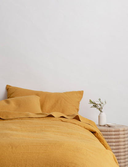 Ensemble de draps en lin européen de Cultiver