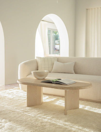 Oreiller en velours Charlotte