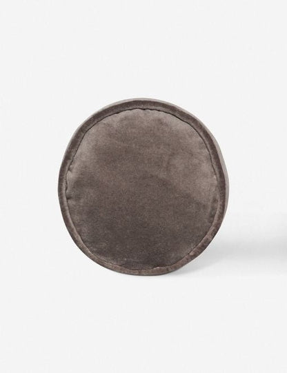 Coussin traversin en velours Sabine